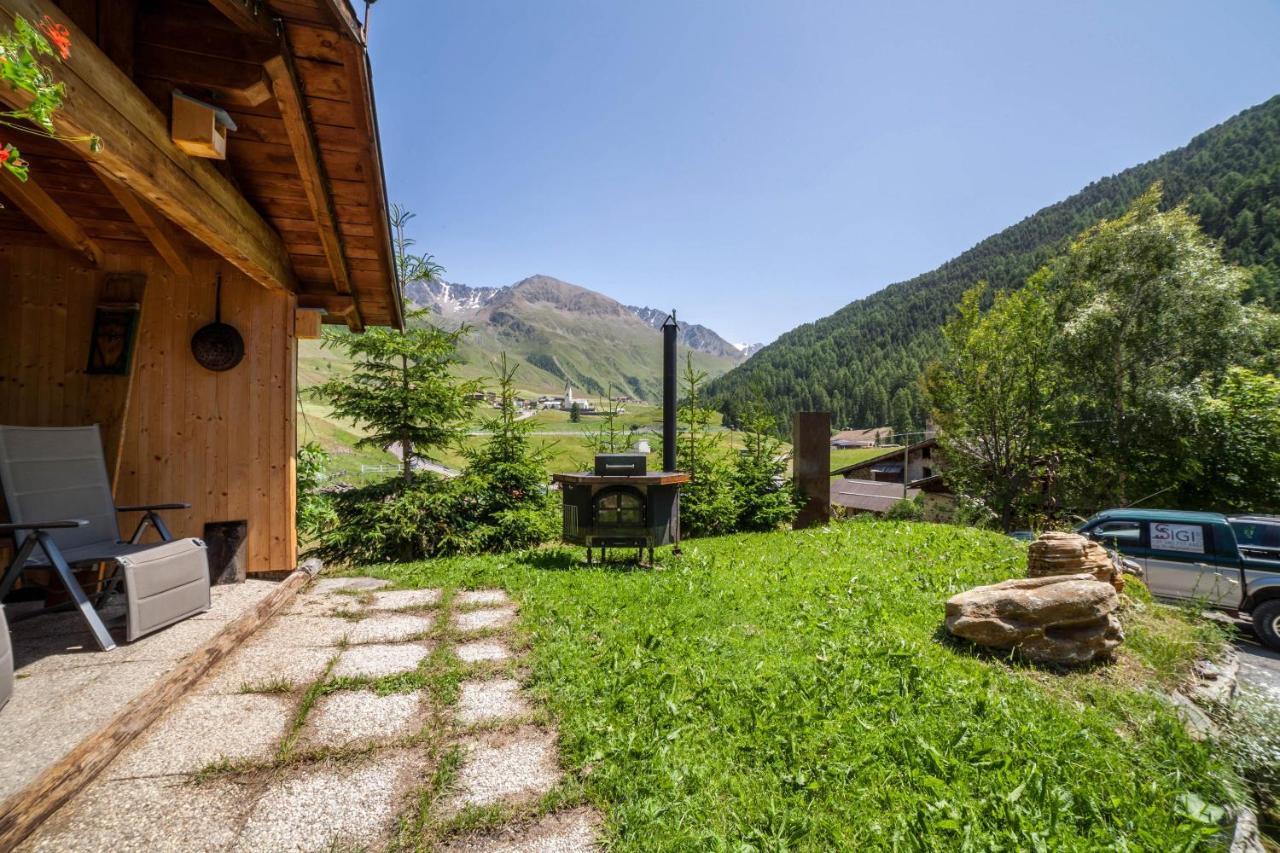 Ferienwohnung Haus Fliri Melago Exteriér fotografie